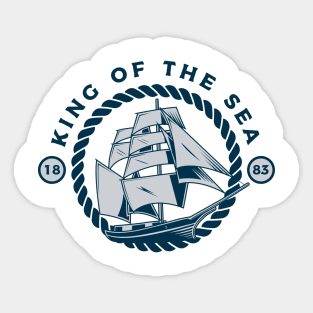 nautical t-shirt Sticker